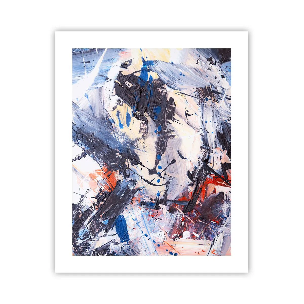 Poster - La danza folle dell'astrazione - 40x50 cm