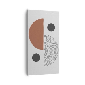 Quadro su tela - Stampe su Tela - La perfezione del cerchio - 65x120 cm