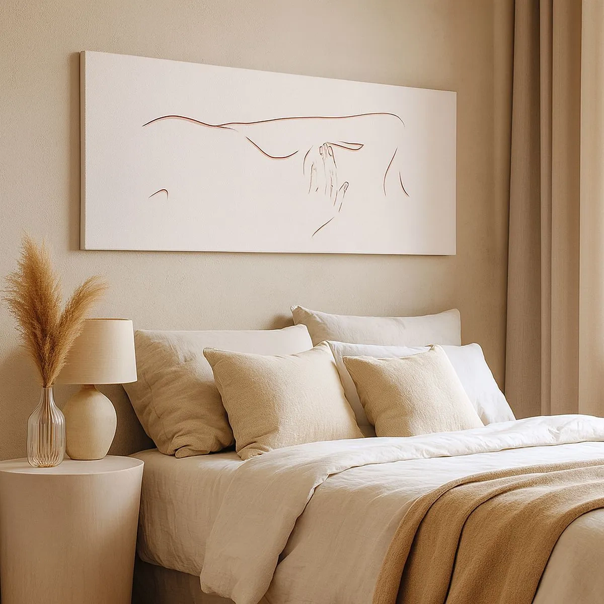 Quadro su tela - Stampe su Tela - La forma del desiderio - 100x40 cm