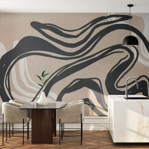 Fotomurali Premium Sand - Espressione moltiplicata - Minimalismo, Boho, scandinavo - 400x280 cm