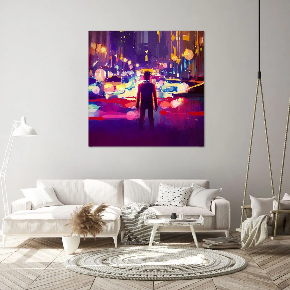 Quadro su tela - Stampe su Tela - Immerso nella luce - 40x40 cm