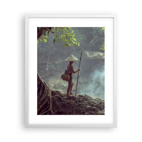Poster in cornice bianca - In armonia con la natura - 40x50 cm