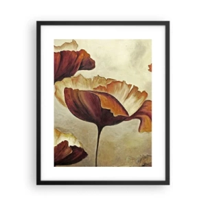 Poster in cornice nera - Nei prati e nei campi - 40x50 cm