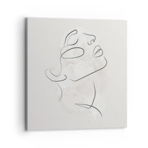 Quadro su tela - Stampe su Tela - Profilo di sogno - 70x70 cm
