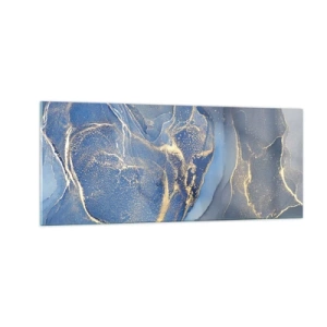 Quadro su vetro - Polvere d'oro - 100x40 cm