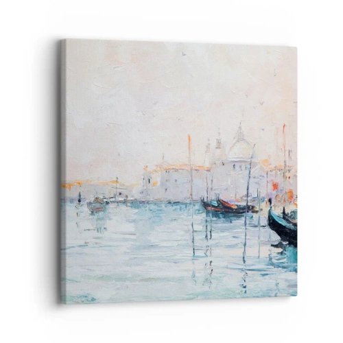 Quadro su tela - Stampe su Tela - Dopo l'acqua, dopo la nebbia - 30x30 cm