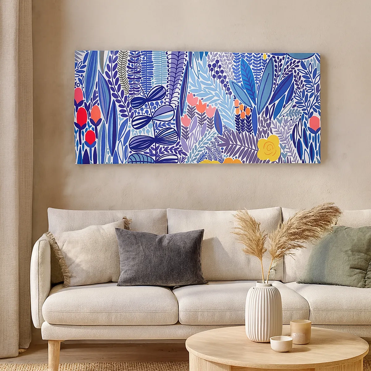 Quadro su tela - Stampe su Tela - Il giardino delle Hawaii - 30x30 cm