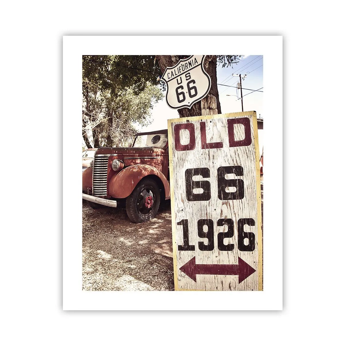 Poster - La leggenda della provincia americana - 40x50 cm