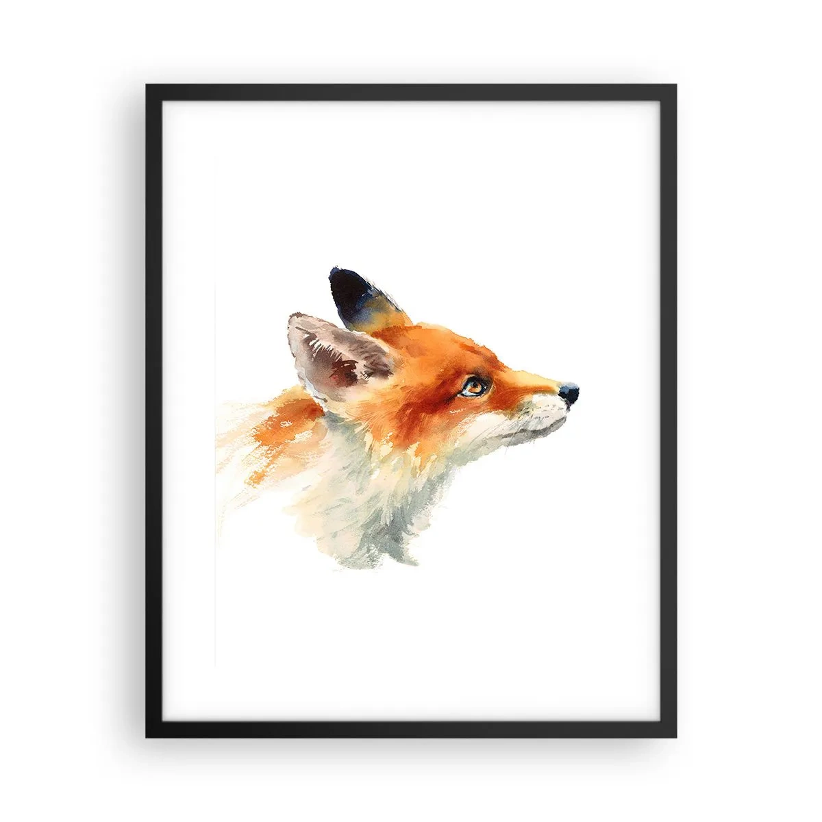 Poster in cornice nera - La prudenza non è mai troppa - 40x50 cm