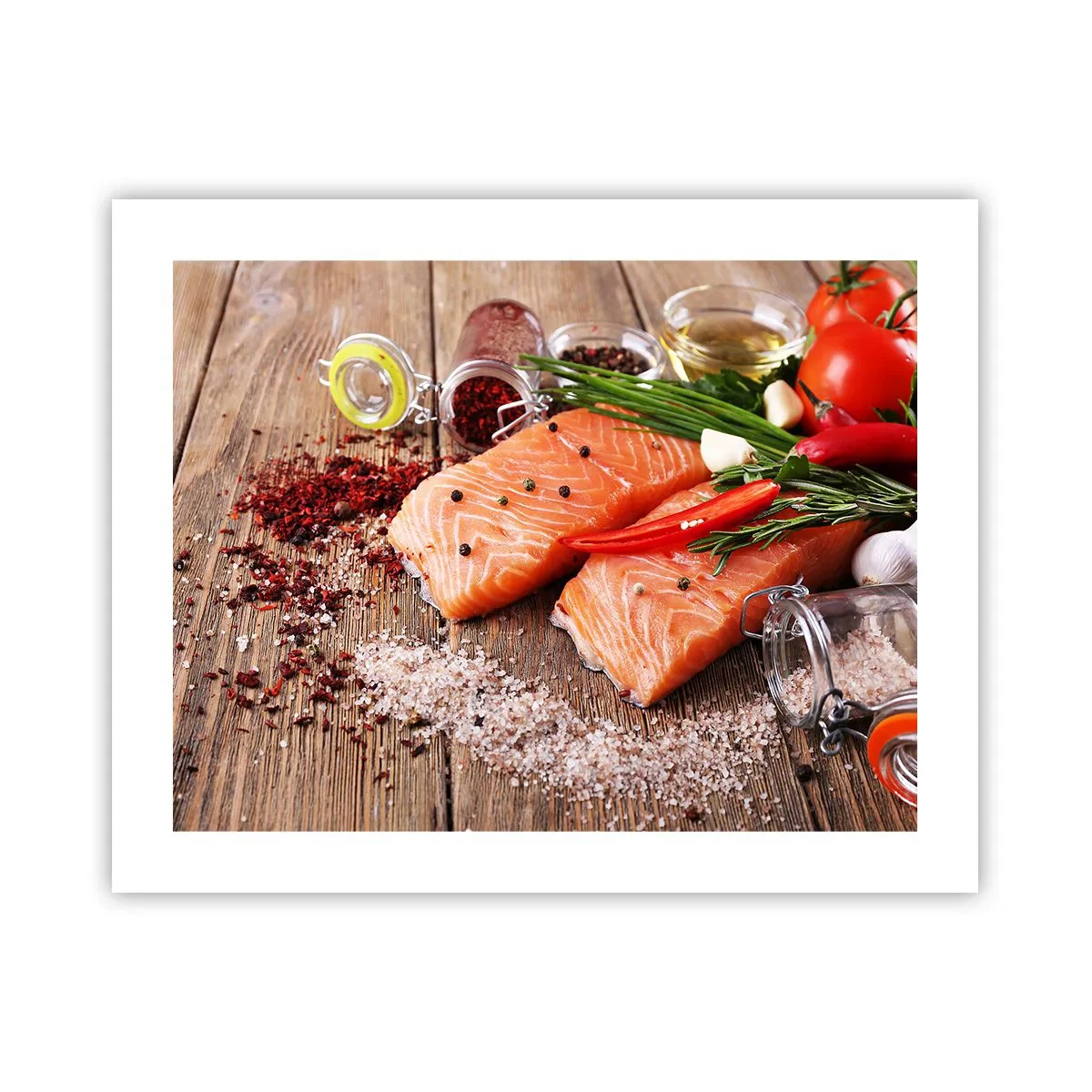 Poster - Avventura norvegese in cucina - 50x40 cm