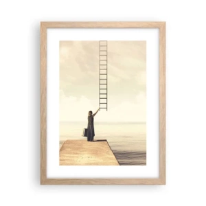 Poster in cornice rovere chiaro - Viaggio magico - 30x40 cm