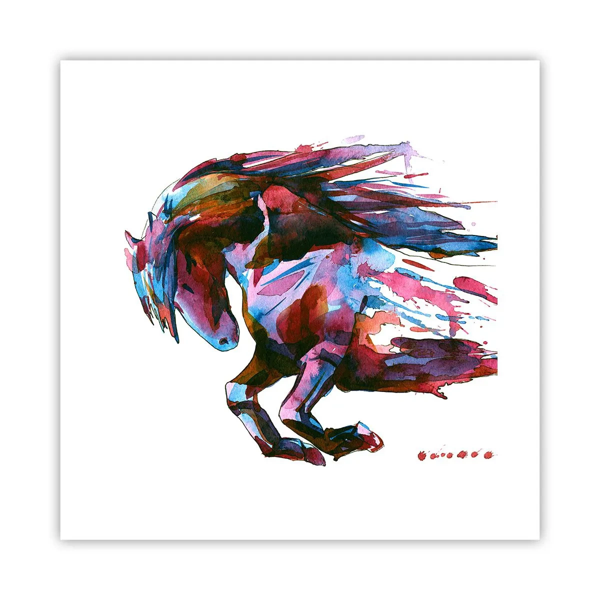 Poster - In estasi - 40x40 cm
