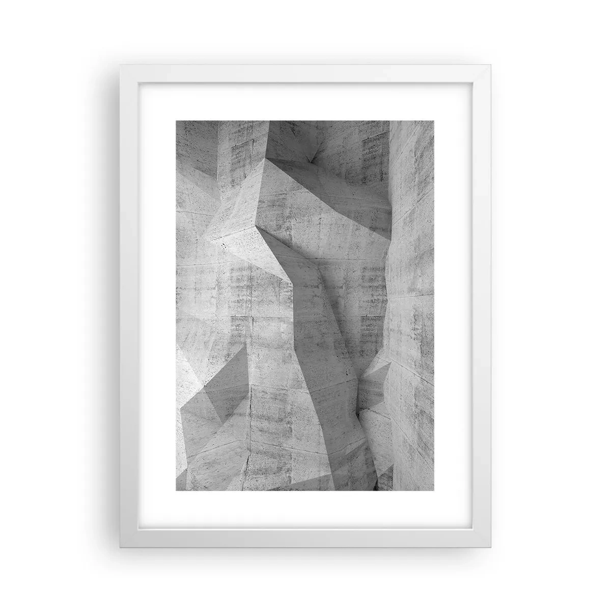 Poster in cornice bianca - Una vera sfida - 30x40 cm