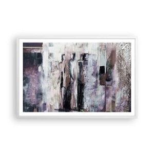 Poster in cornice bianca - Triade misteriosa - 91x61 cm