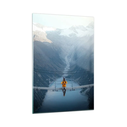 Quadro su vetro - Colto in sospeso - 80x120 cm