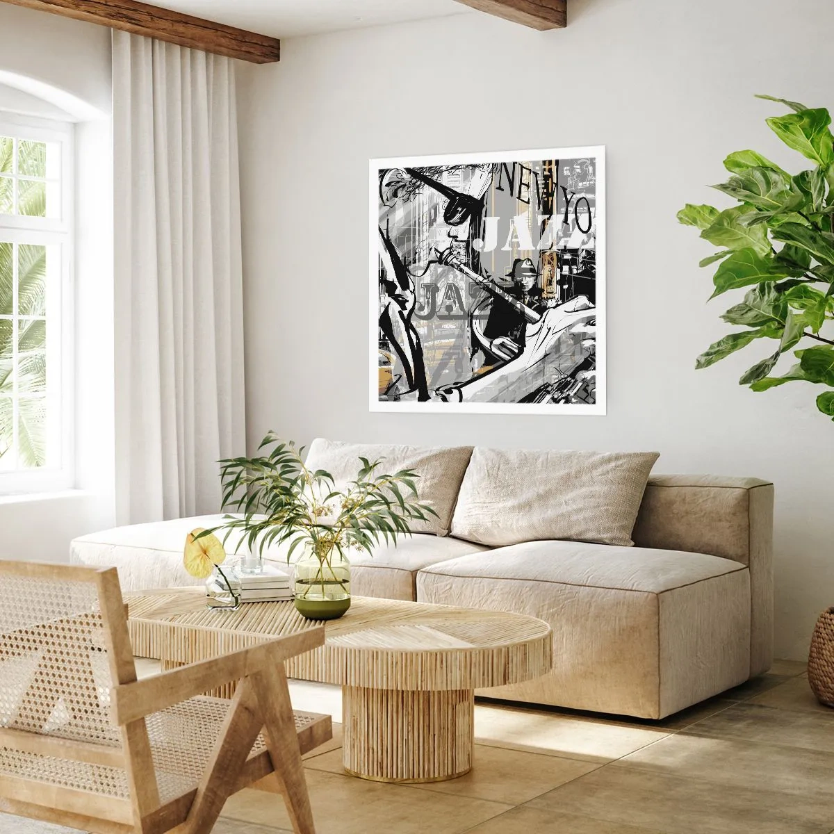 Poster - Al ritmo di New York - 30x30 cm