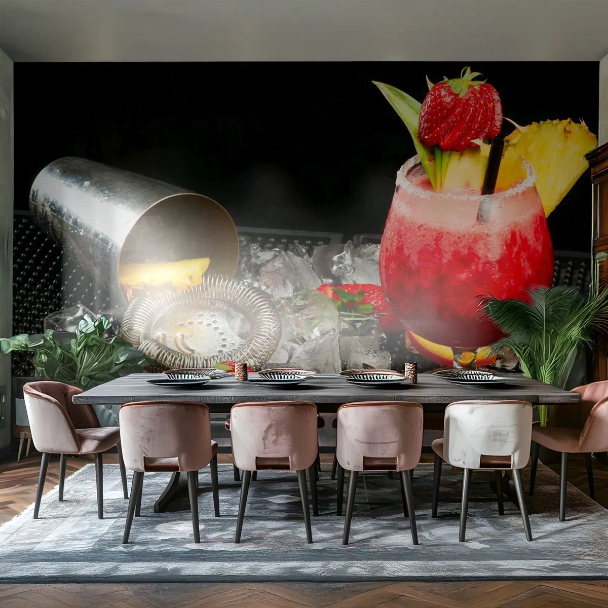 Fotomurali Standard Eco - Incantare il gusto - Bere, Cocktail, Shaker - 450x315 cm