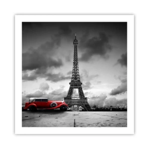 Poster - Non molto tempo fa a Parigi - 60x60 cm