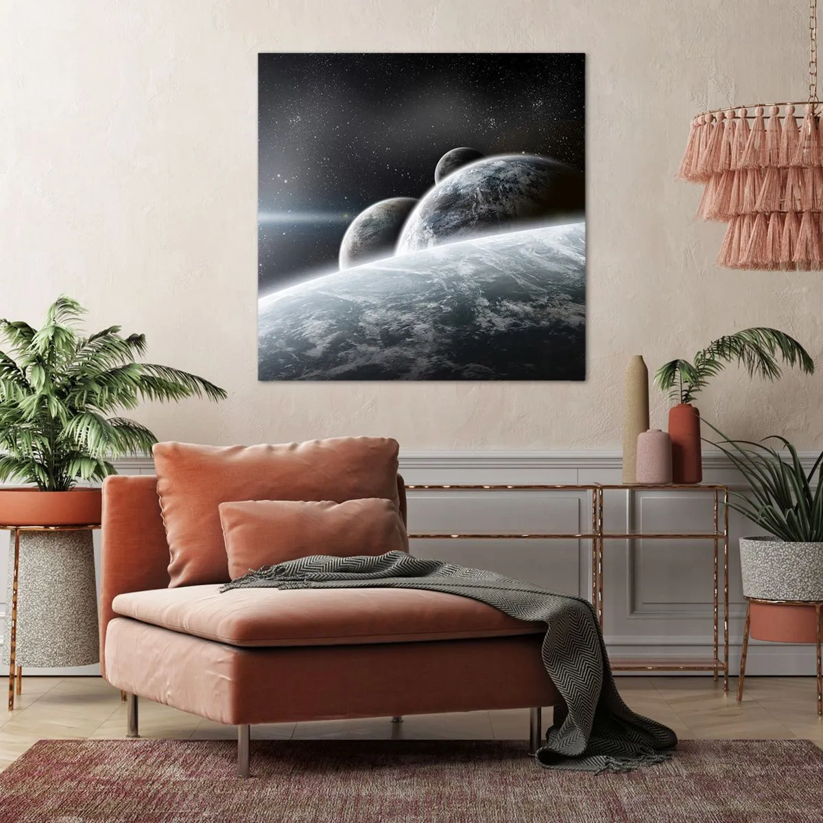 Quadro su tela - Stampe su Tela - La musica delle sfere celesti - 70x70 cm