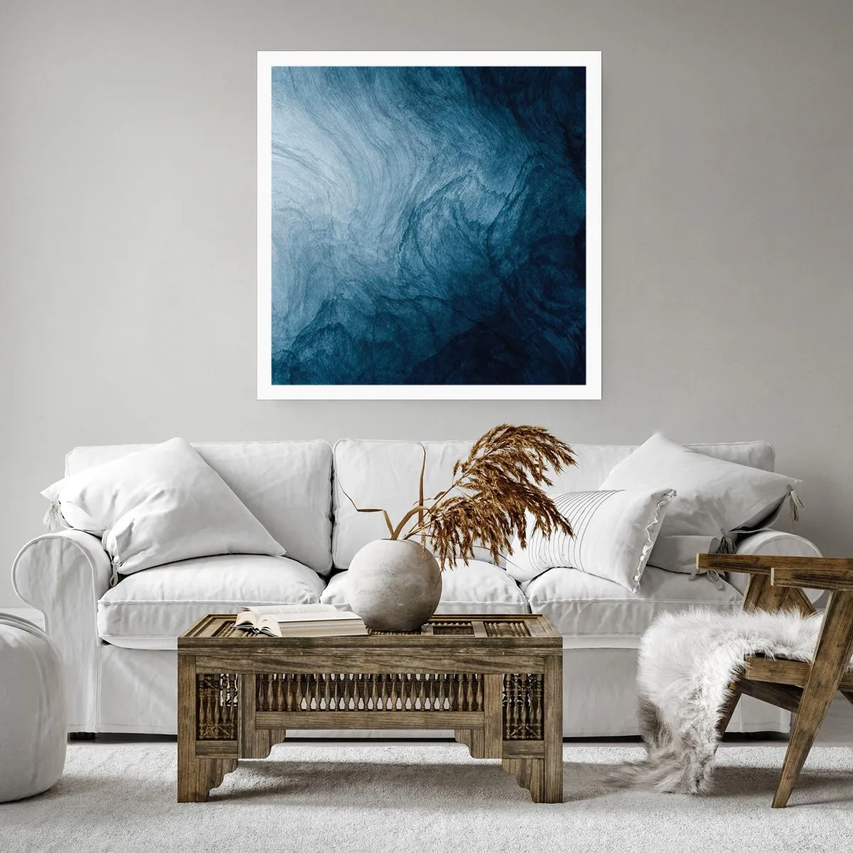 Poster - Arrivando in profondità - 50x50 cm
