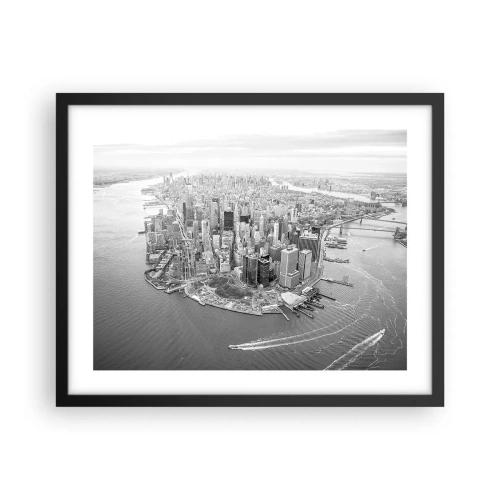 Poster in cornice nera - Come non amarla? - 50x40 cm