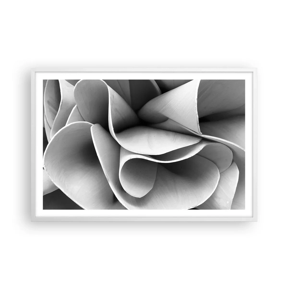 Poster in cornice bianca - Avviene nello spazio - 91x61 cm