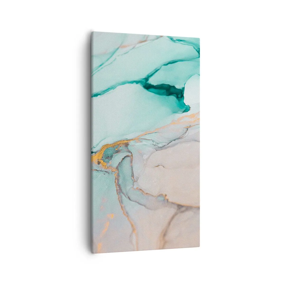 Quadro su tela - Stampe su Tela - Danza di forme e colori - 55x100 cm