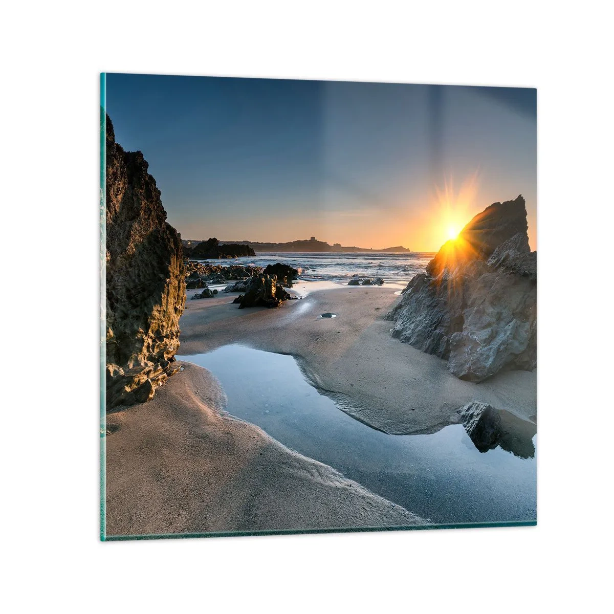 Quadro su vetro - Mai toccate da mano umana - 50x50 cm