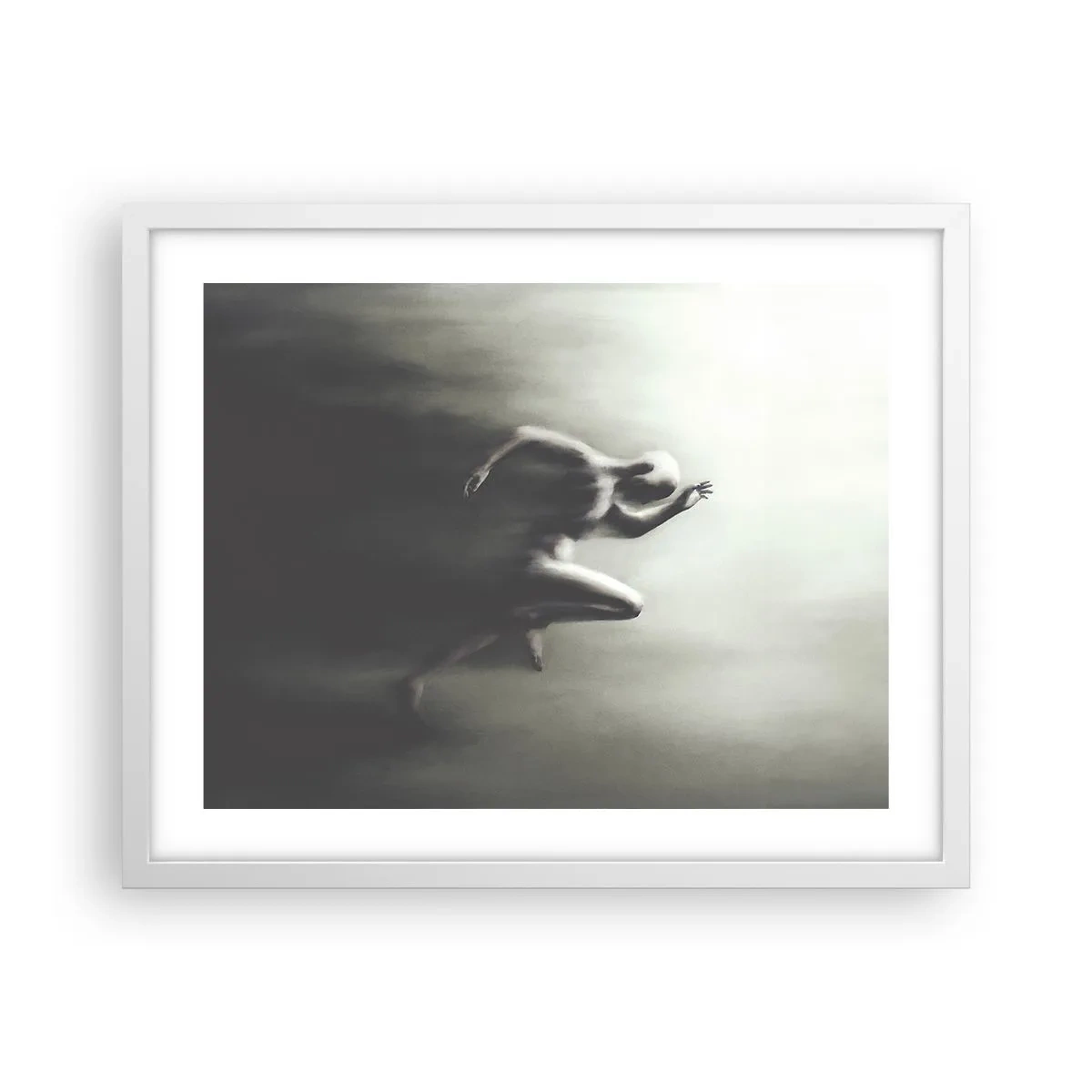 Poster in cornice bianca - Inarrestabile - 50x40 cm