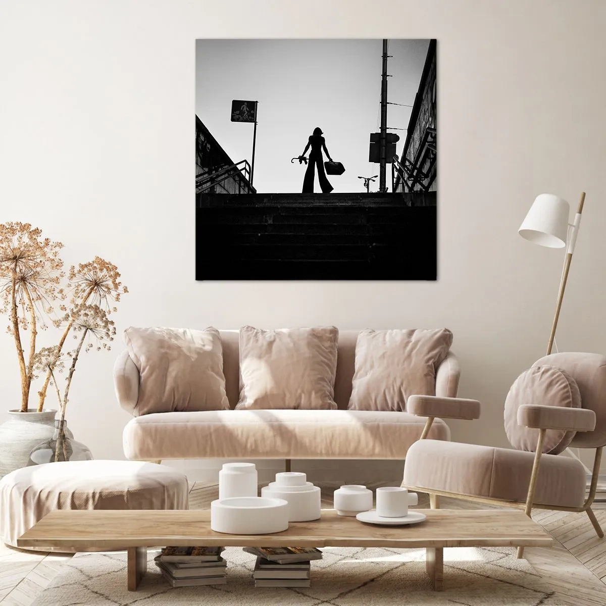 Quadro su tela - Stampe su Tela - Gita cittadina - 30x30 cm