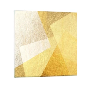 Quadro su vetro - La pace della geometria - 30x30 cm