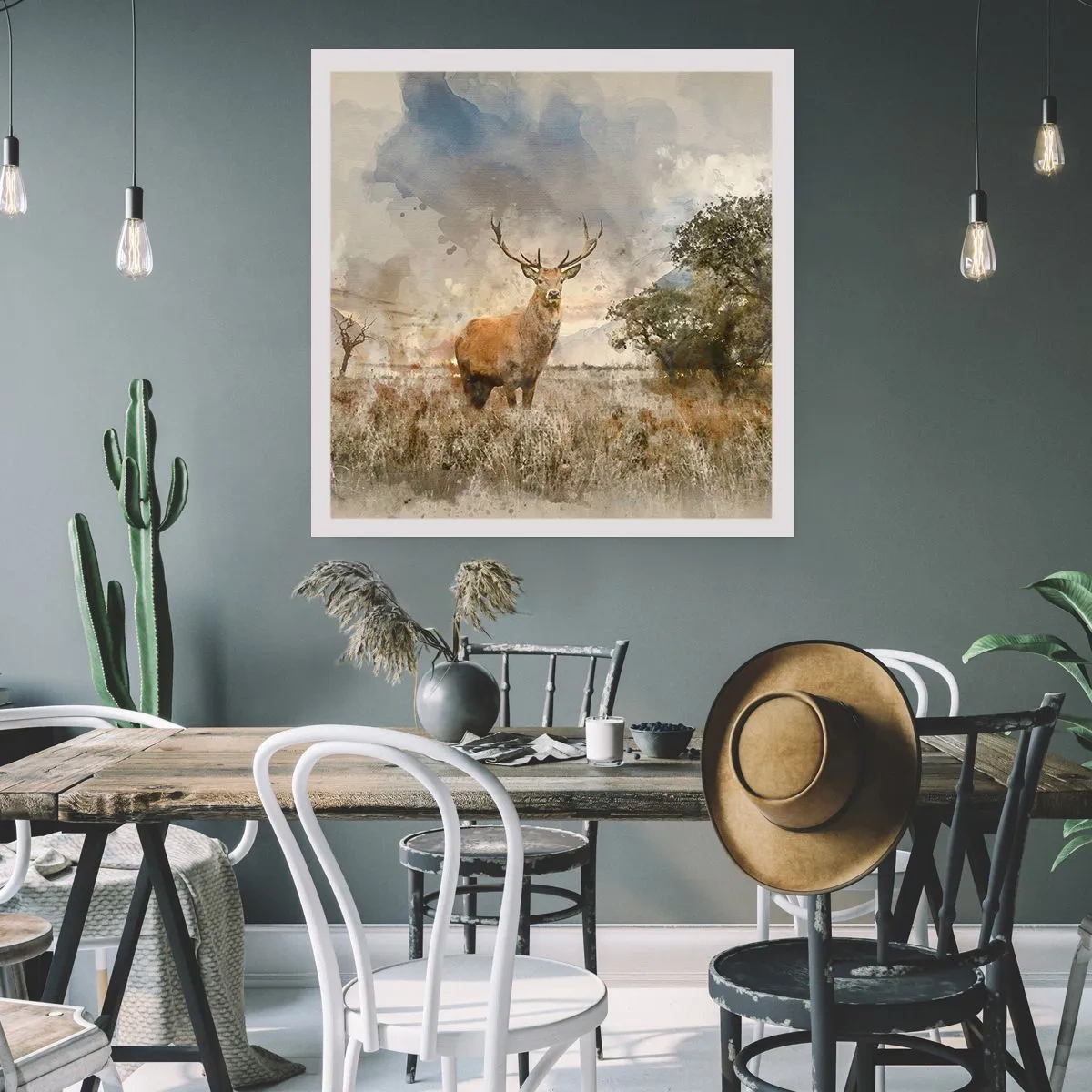 Poster - Dignità - forza - maestosità - 40x40 cm