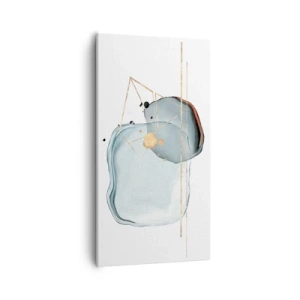 Quadro su tela - Stampe su Tela - Studio di goccia - 55x100 cm