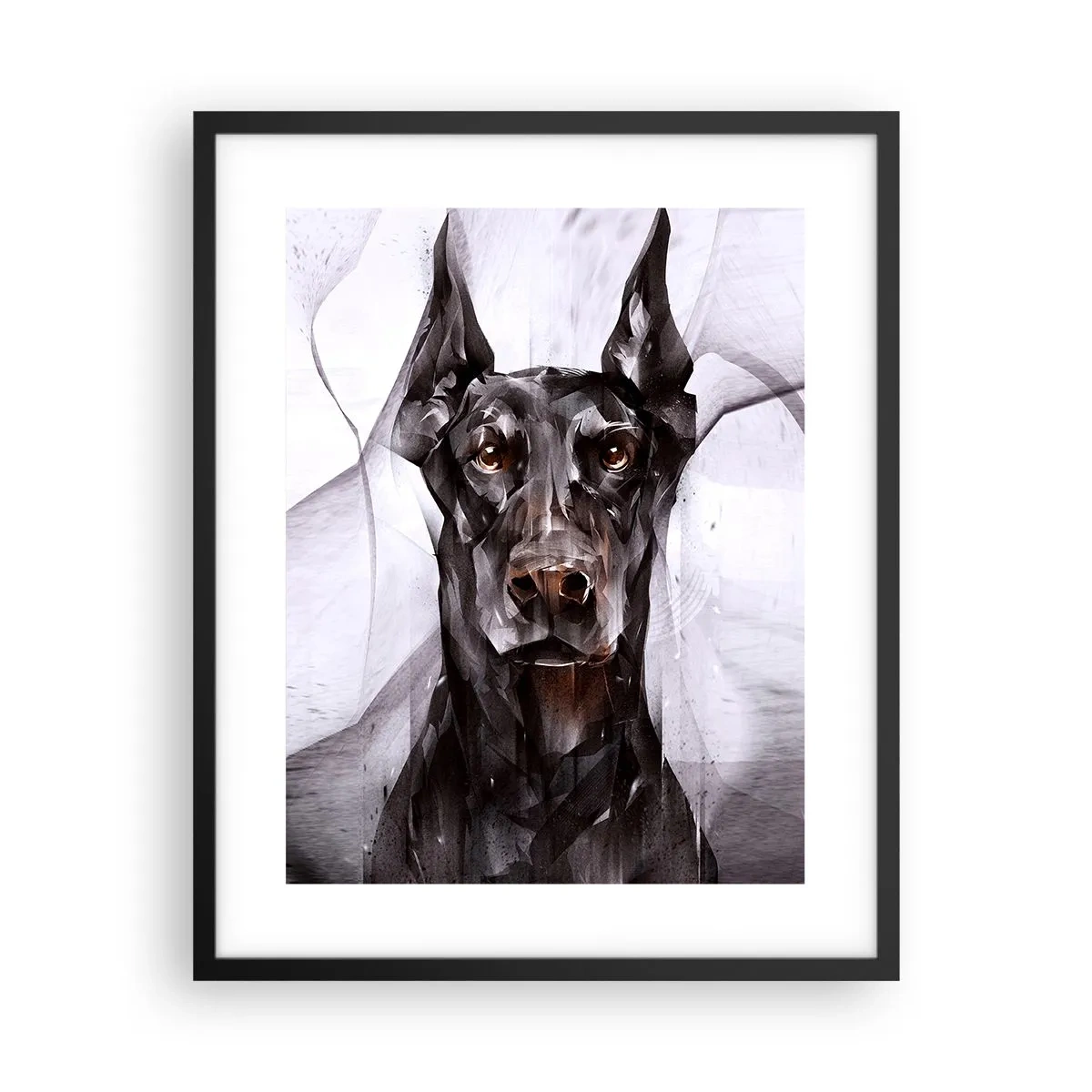 Poster in cornice nera - Nobili natali - 40x50 cm