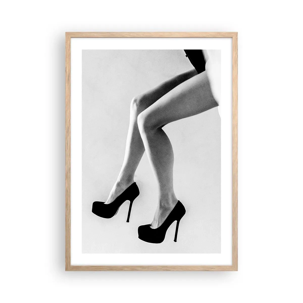 Poster in cornice rovere chiaro - Eterna femminilità - 50x70 cm