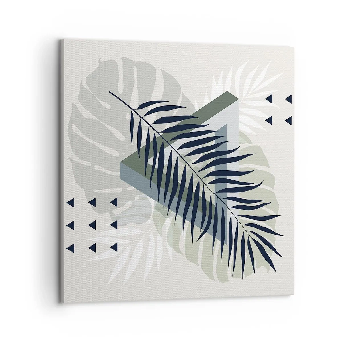 Quadro su tela - Stampe su Tela - Natura e geometria: due ordini? - 50x50 cm