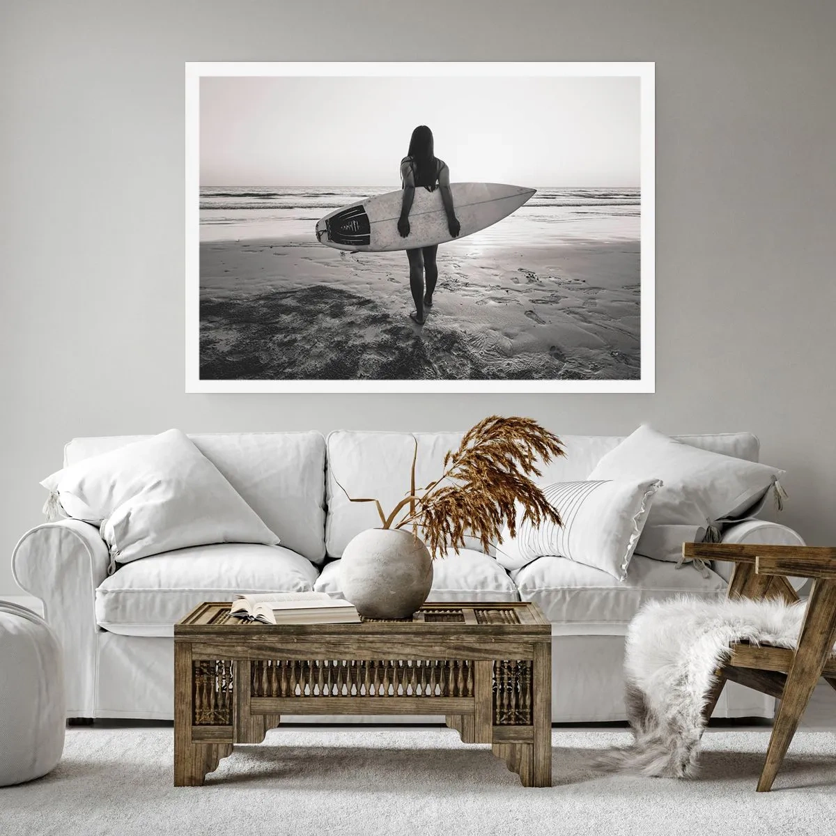 Poster - La figlia dell'onda marina - 70x50 cm