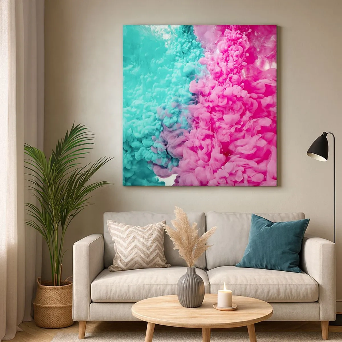 Quadro su tela - Stampe su Tela - Scontro decisivo - 30x30 cm