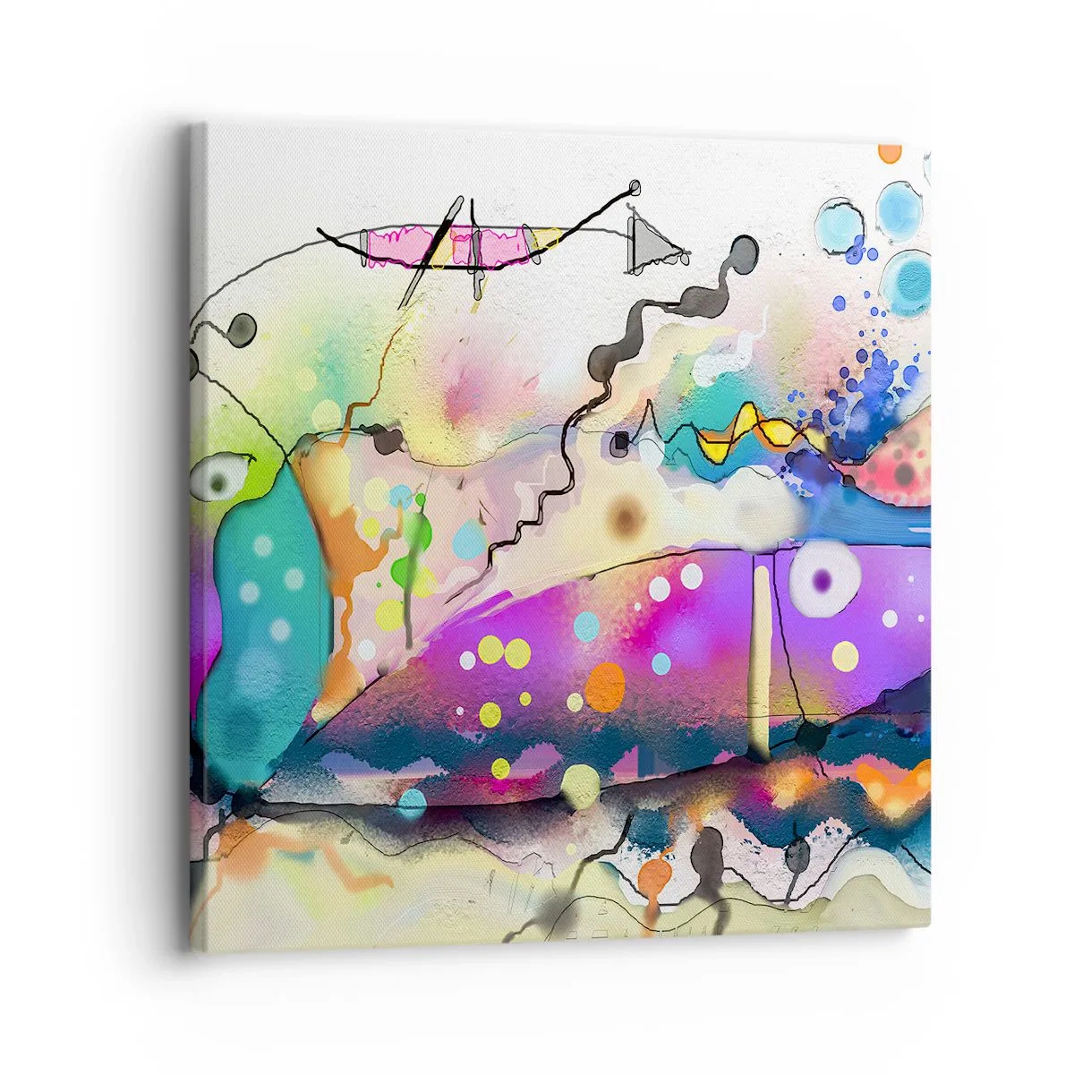 Quadro su tela - Stampe su Tela - Senza parole! - 30x30 cm