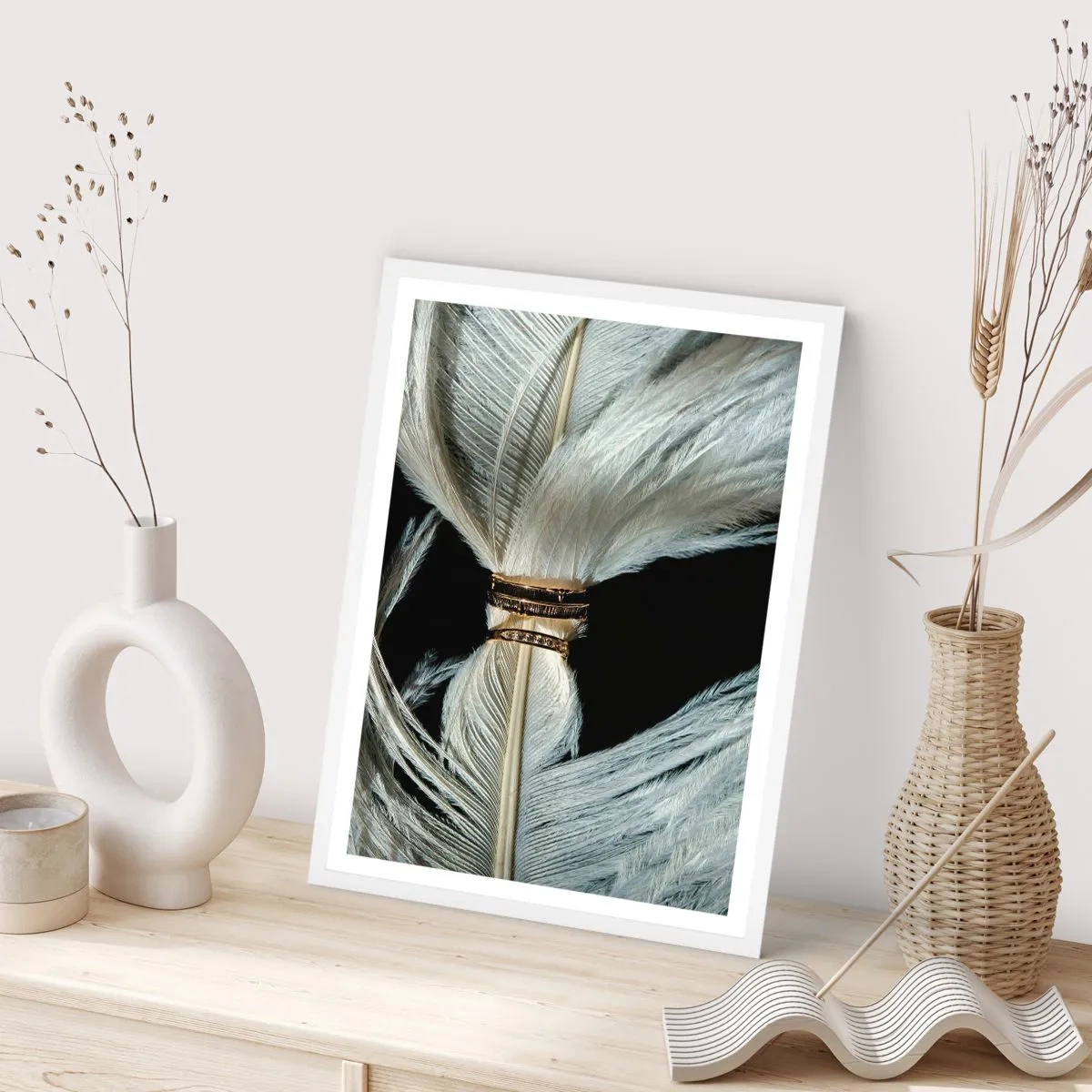 Poster in cornice bianca - ...e non ti lascerò... - 50x70 cm