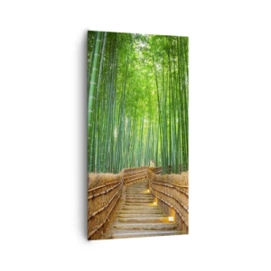 Quadro su tela - Stampe su Tela - Essenza della natura asiatica - 65x120 cm