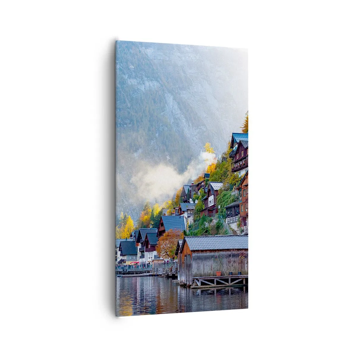 Quadro su tela - Stampe su Tela - Atmosfera alpina - 65x120 cm