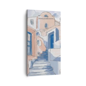 Quadro su tela - Stampe su Tela - Città esotica - 45x80 cm