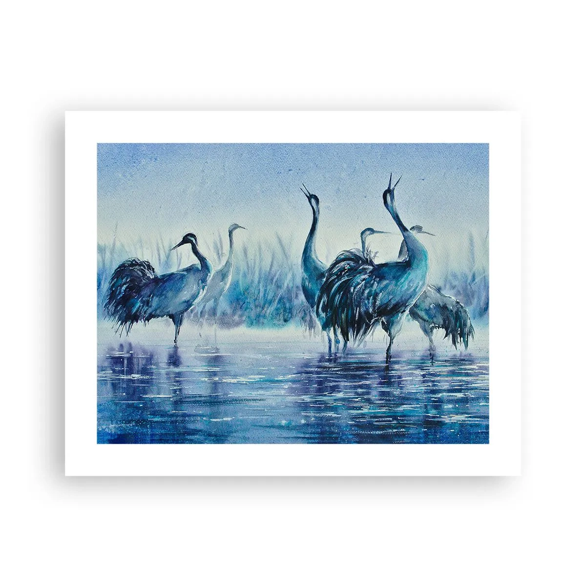 Poster - Incontro mattutino - 50x40 cm