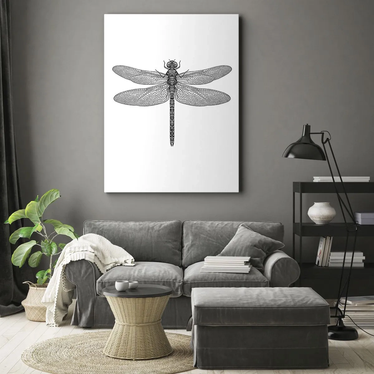 Quadro su tela - Stampe su Tela - La precisione della natura - 65x120 cm