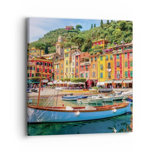 Quadro su tela - Stampe su Tela - Mattino italiano - 40x40 cm