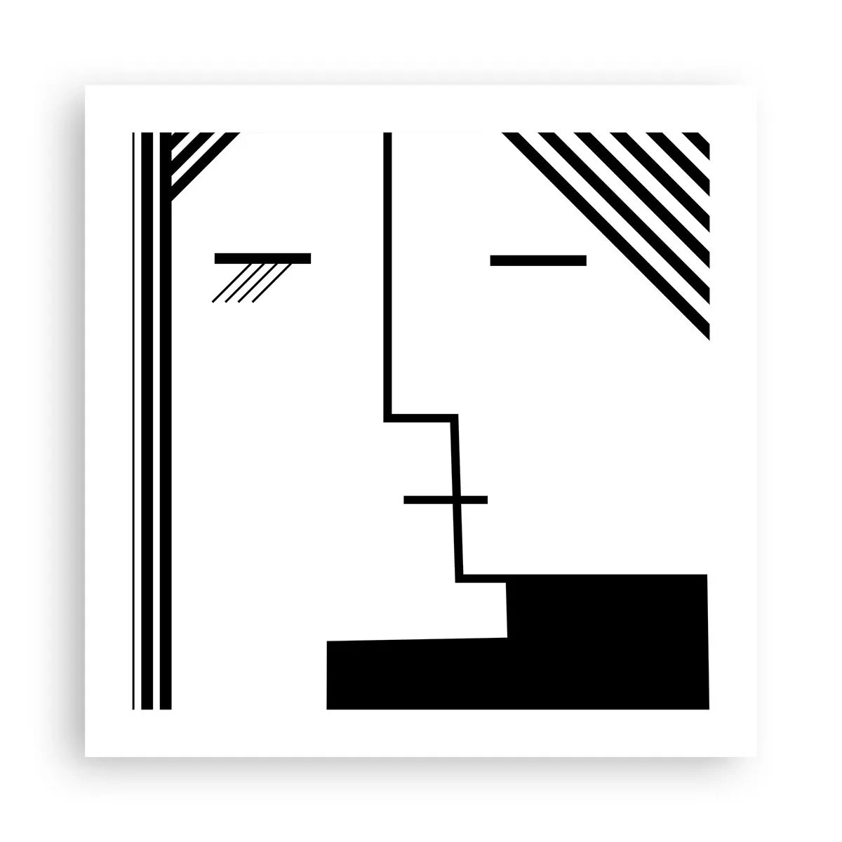 Poster - Semplicemente un bacio - 50x50 cm