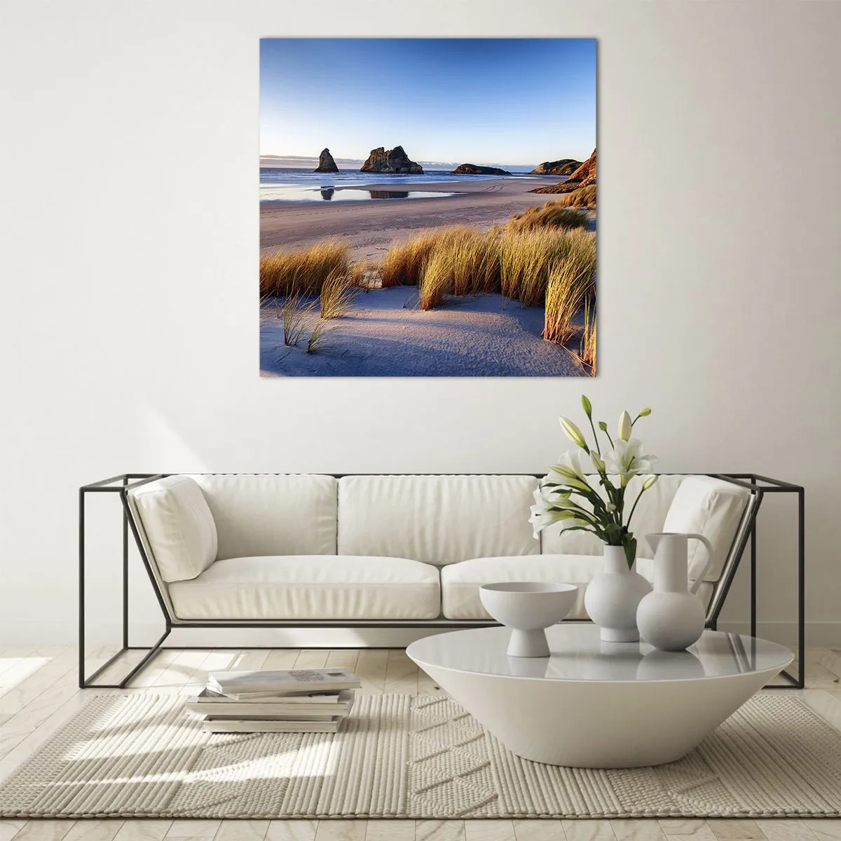 Quadro su vetro - Per i cercatori di pace - 50x50 cm