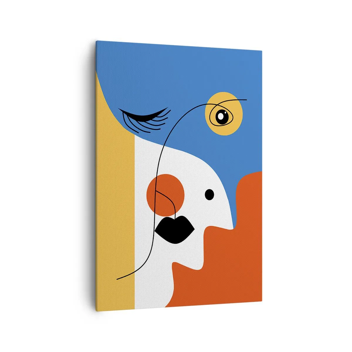 Quadro su tela - Stampe su Tela - Ritratto decostruito - 70x100 cm