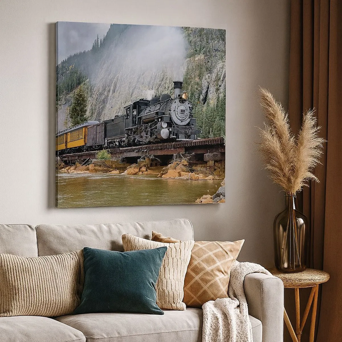 Quadro su tela - Stampe su Tela - Dove andiamo? - 30x30 cm